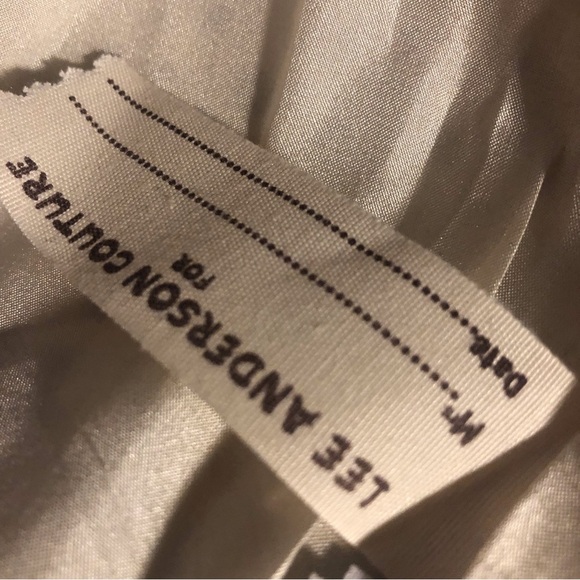 Lee Anderson Couture, 40s style with bustle, one of a kind Haunte Couture - Picture 3 of 3